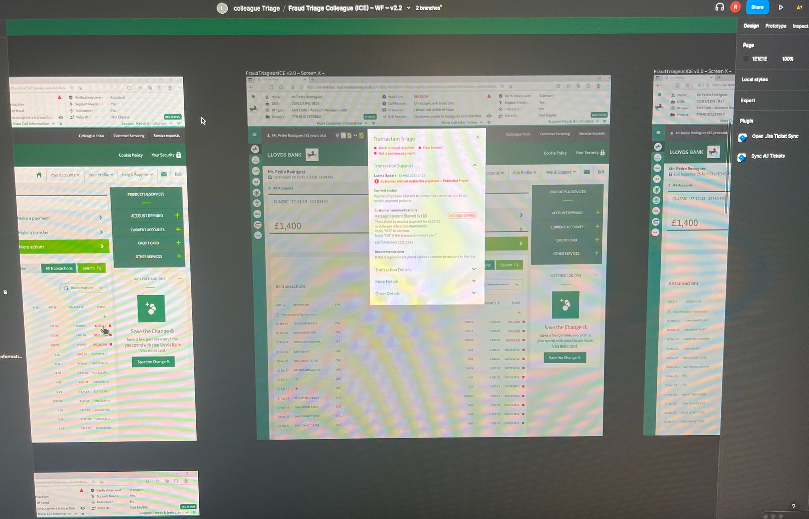 Fraud Triage MCP on ICE — screen 2